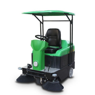 جاروبرقی ماشین تمیز کردن خیابان 550kg وزن 1860*1370*1900mm ابعاد