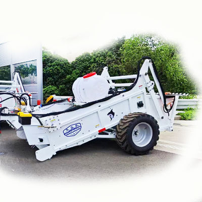 300mm کنترل هیدرولیک لرزش صفحه نمایش برای تمیز کردن شن ساحل وزن KG 1800kg